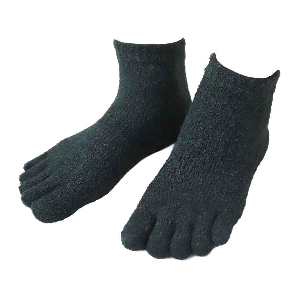 靴下 冷え取り レディース メンズ ショート丈 日本製 あったか ルームソックス 5本指 温活 |  | 02