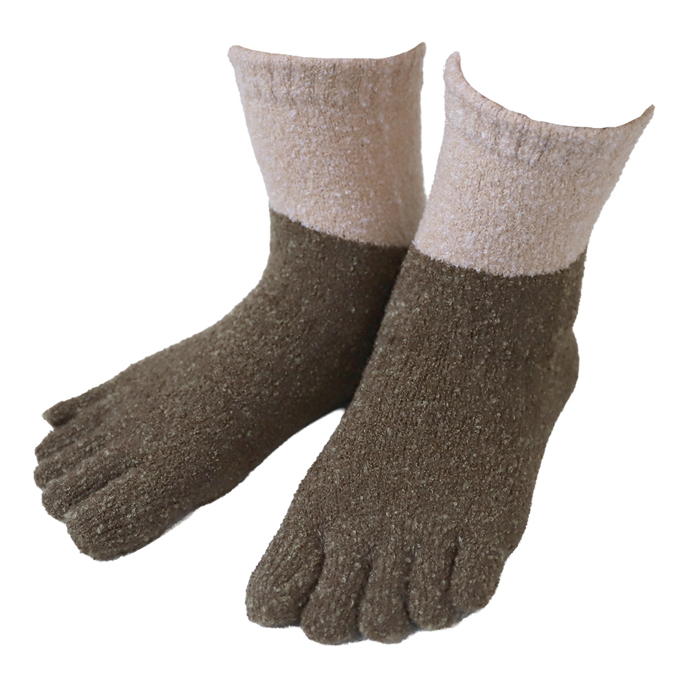 靴下 冷え取り レディース メンズ ショート丈 日本製 あったか ルームソックス 5本指 温活 |  | 09