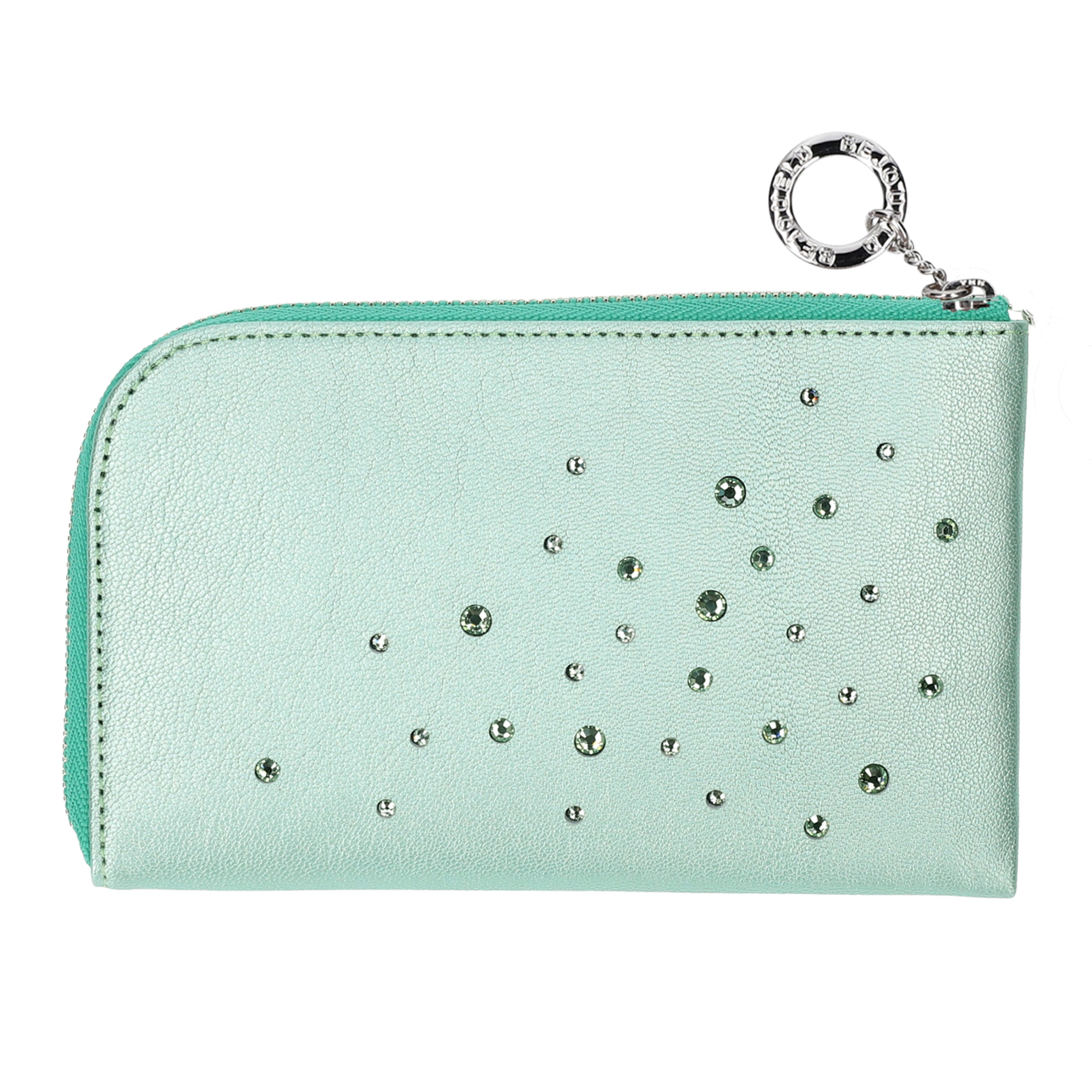 ミニ財布 レディース スワロフスキー 薄い 日本製 ブランド ビージュエルド 本革 | Bejoueld | 06