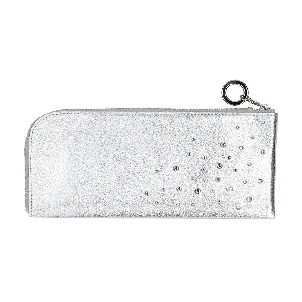 長財布 レディース 薄い 本革 大容量 日本製 スワロフスキー ブランド ビージュエルド | Bejoueld | 01