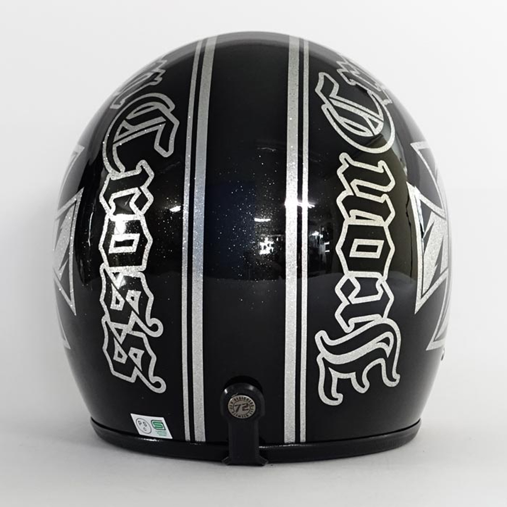 ヘルメット ジェット バイク メンズ レディース ジャムテックジャパン 72JAM IP-1002 New Cross ニュークロス フリーサイズ PSC SG規格 全排気量対応 | 72JAM JET HELMET | 17