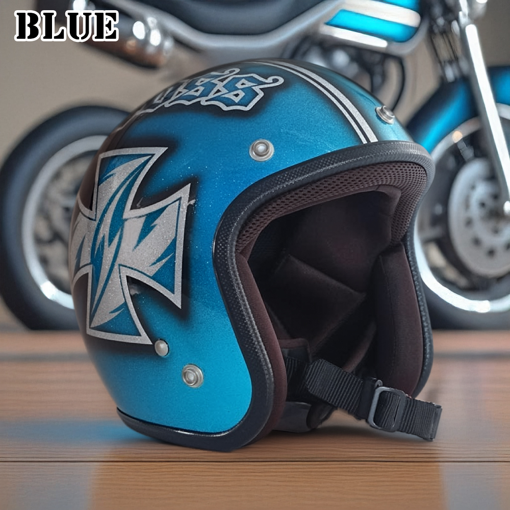 ヘルメット ジェット バイク メンズ レディース ジャムテックジャパン 72JAM IP-1002 New Cross ニュークロス フリーサイズ PSC SG規格 全排気量対応 | 72JAM JET HELMET | 06