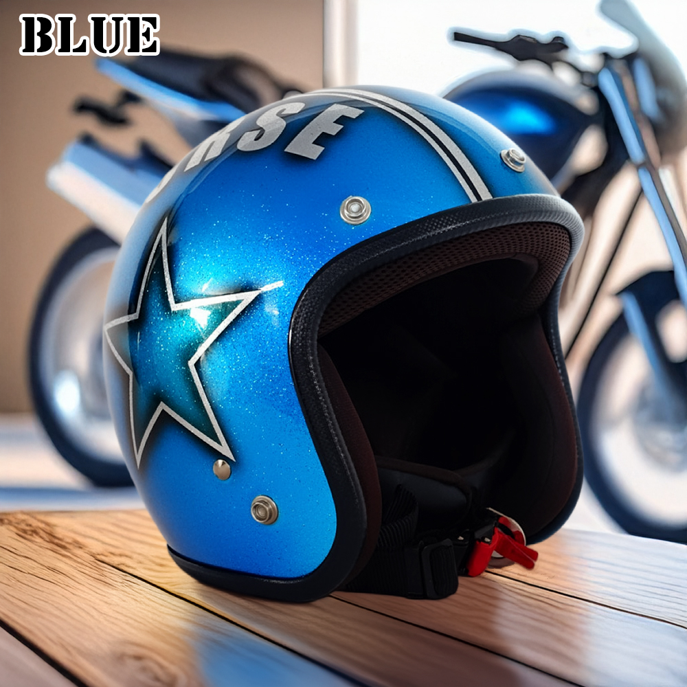 ヘルメット ジェット バイク メンズ レディース ジャムテックジャパン 72JAM IP-1003 New Cross ニュークロス フリーサイズ PSC SG規格 全排気量対応 | 72JAM JET HELMET | 06