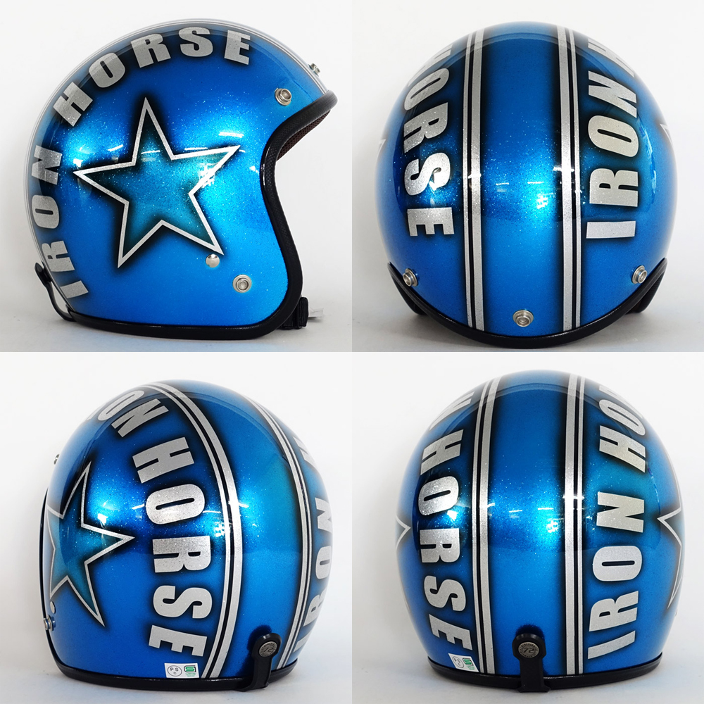 ヘルメット ジェット バイク メンズ レディース ジャムテックジャパン 72JAM IP-1003 New Cross ニュークロス フリーサイズ PSC SG規格 全排気量対応 | 72JAM JET HELMET | 07