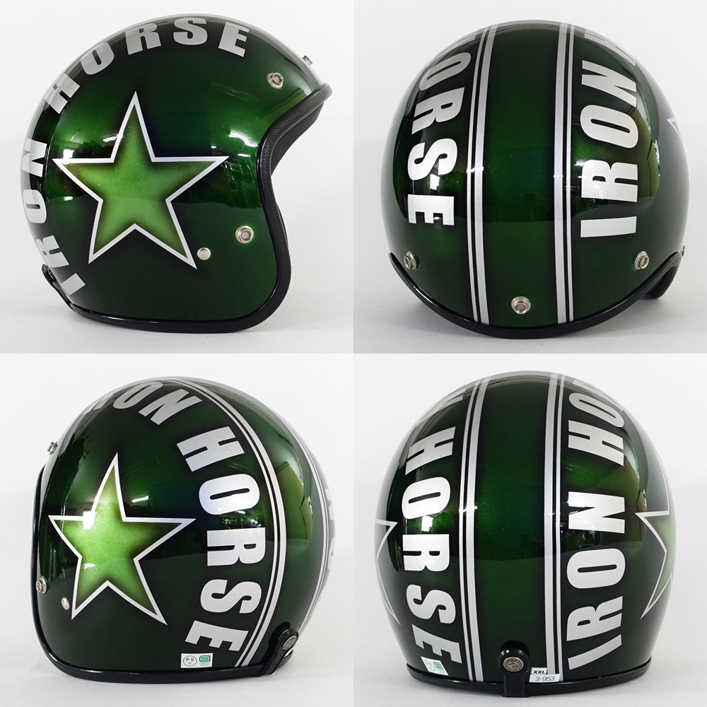 ヘルメット ジェット バイク メンズ レディース ジャムテックジャパン 72JAM IP-1003 New Cross ニュークロス フリーサイズ PSC SG規格 全排気量対応 | 72JAM JET HELMET | 09