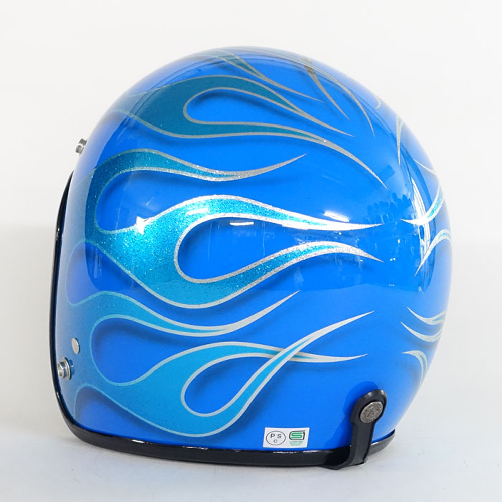 ヘルメット ジェット バイク メンズ レディース ジャムテックジャパン 72JAM IP-1006 New Cross ニュークロス フリーサイズ PSC SG規格 全排気量対応 | 72JAM JET HELMET | 15