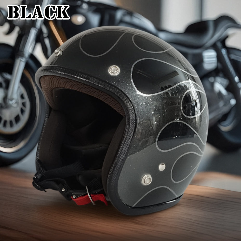 ヘルメット ジェット バイク メンズ レディース ジャムテックジャパン 72JAM IP-1006 New Cross ニュークロス フリーサイズ PSC SG規格 全排気量対応 | 72JAM JET HELMET | 04