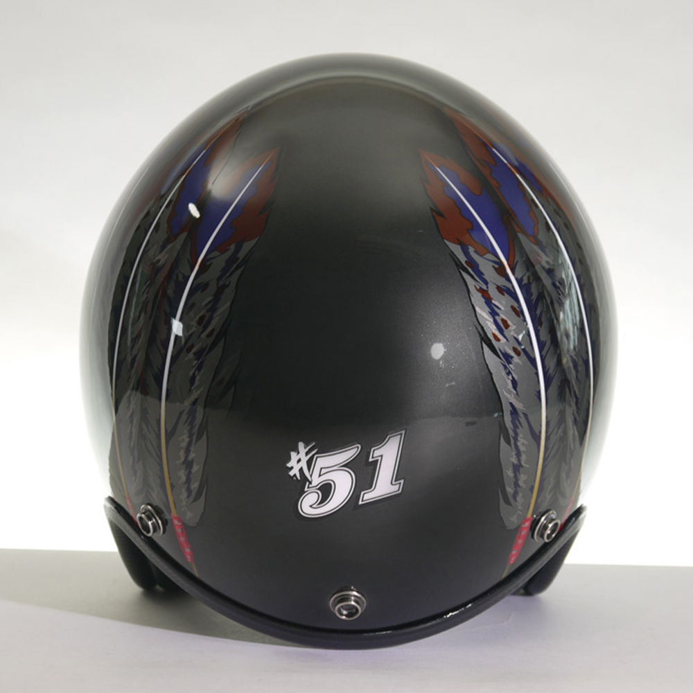 ヘルメット ジェット バイク メンズ レディース ジャムテックジャパン 72JAM IW-01SPL New Cross ニュークロス フリーサイズ PSC SG規格 全排気量対応 | 72JAM JET HELMET | 06