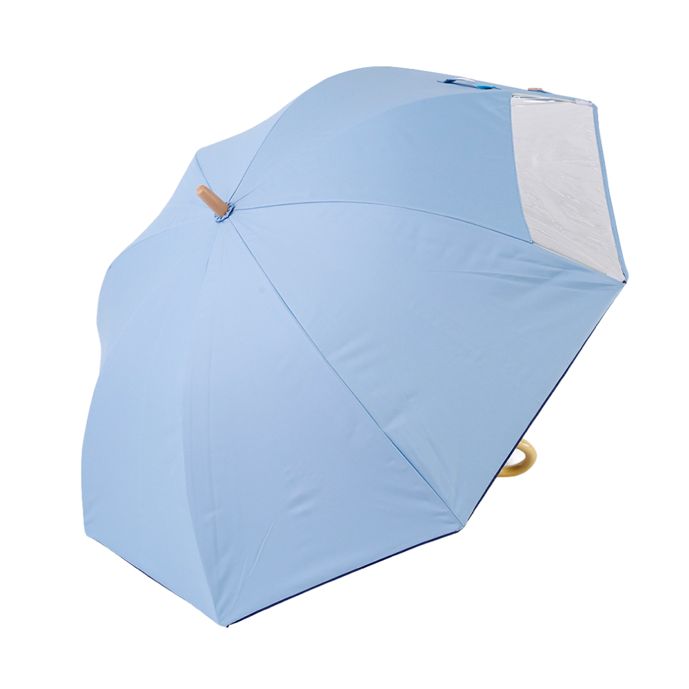 キッズ 日傘 LINE DROPS 完全遮光 晴雨兼用 長傘 UV対策 紫外線対策 熱中症対策 遮熱  ギフト プレゼント | LINE DROPS | 01