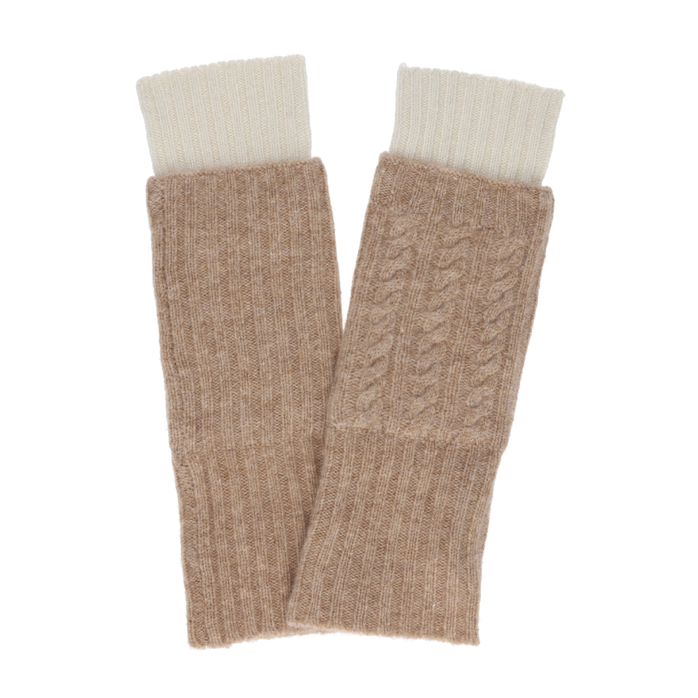 ハンドウォーマー カシミヤ レディース 秋 冬 フィンガーレス 指なし スマホ対応 男女兼用 |  | 01