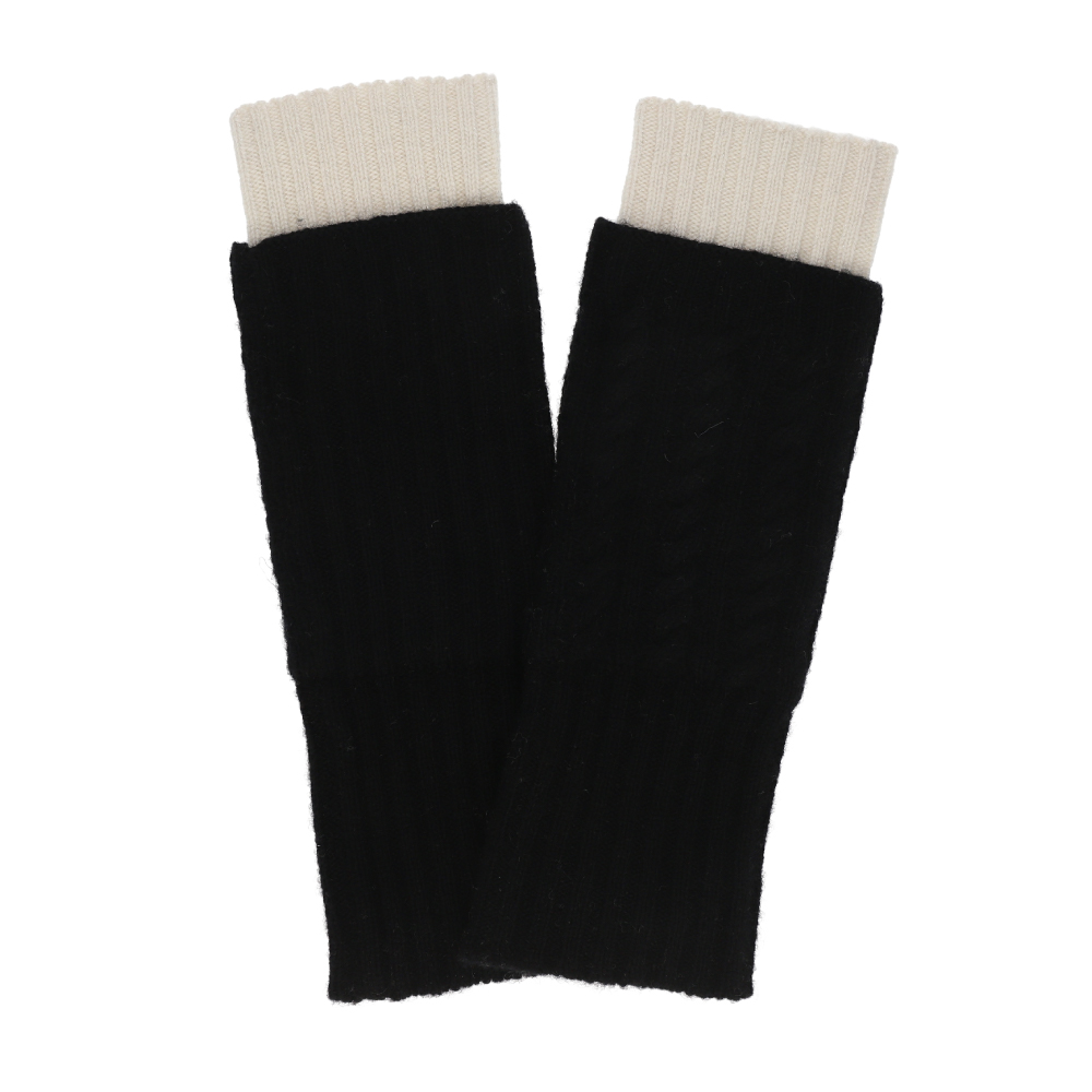 ハンドウォーマー カシミヤ レディース 秋 冬 フィンガーレス 指なし スマホ対応 男女兼用 |  | 02