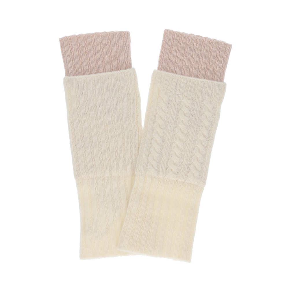 ハンドウォーマー カシミヤ レディース 秋 冬 フィンガーレス 指なし スマホ対応 男女兼用 |  | 04