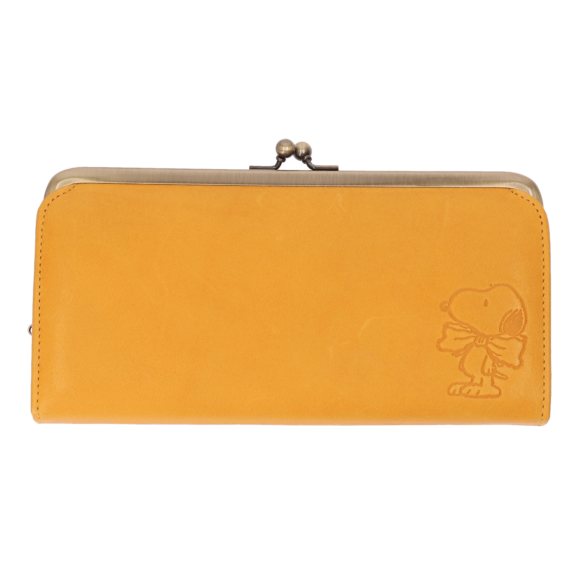 長財布 レディース 牛革 本革 スヌーピー がま口 大容量 コンパクト TEAM BEAGLE PEANUTS ピーナッツ | PEANUTS | 01