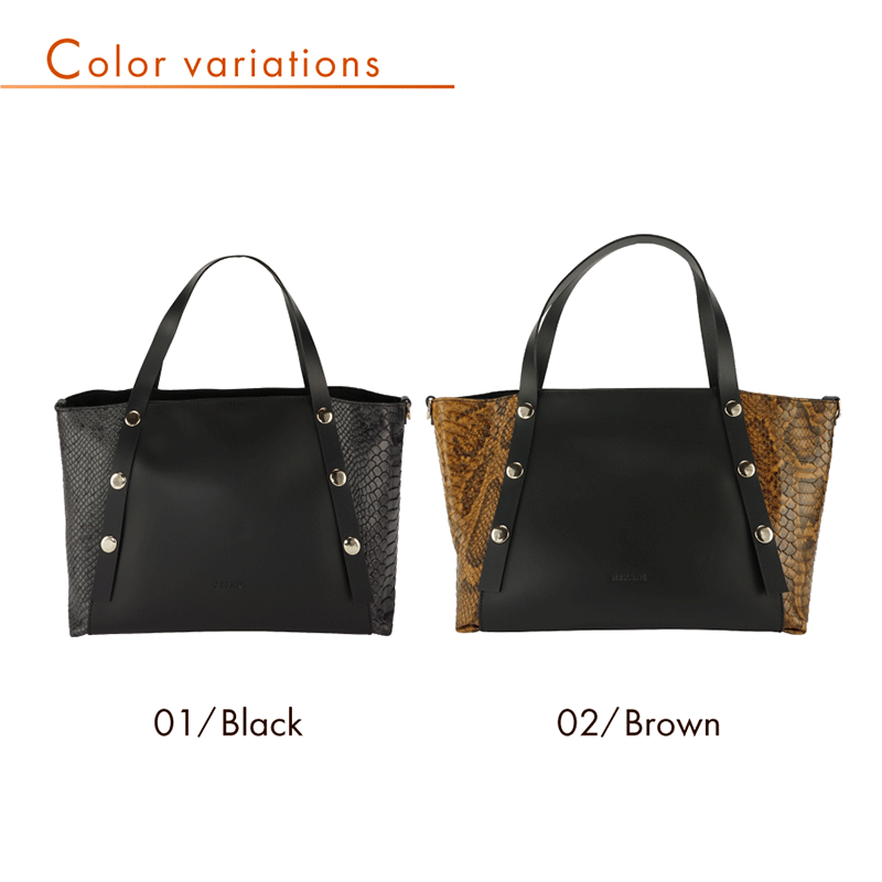 トートバッグ リパーニ レディース ギフト RIPANI イタリア製 パイソン