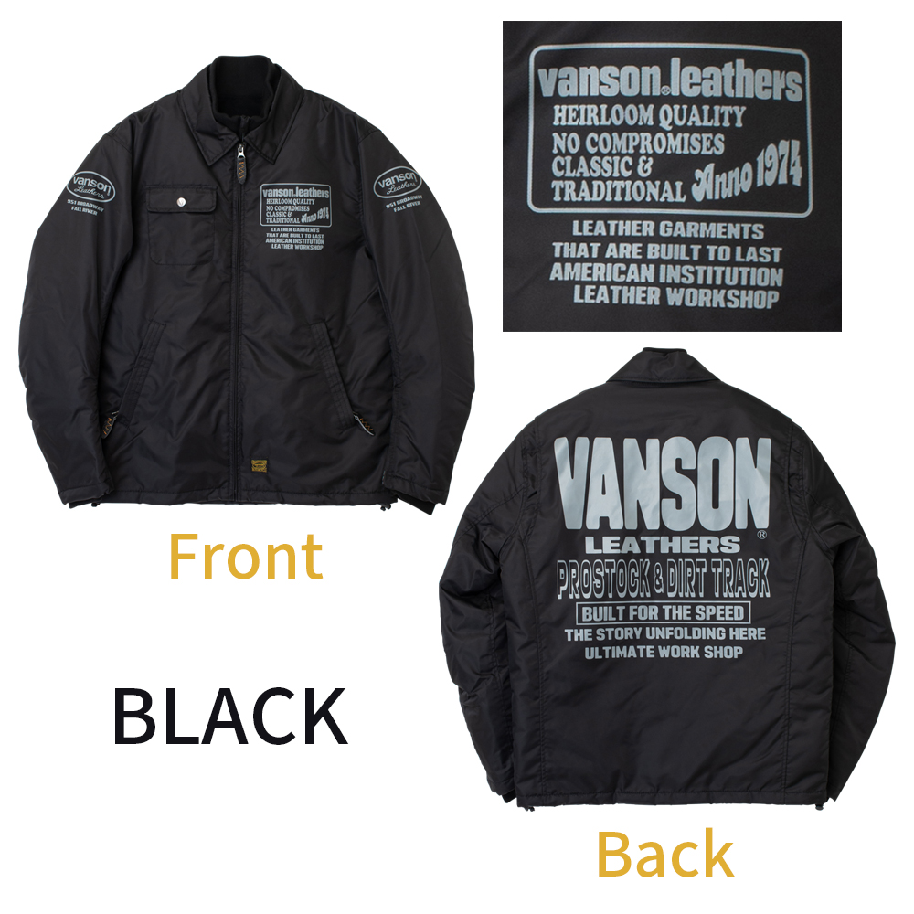 VANSON バイク用ジャケット（サイズ（S/M/L）：LL（XL））｜バイク