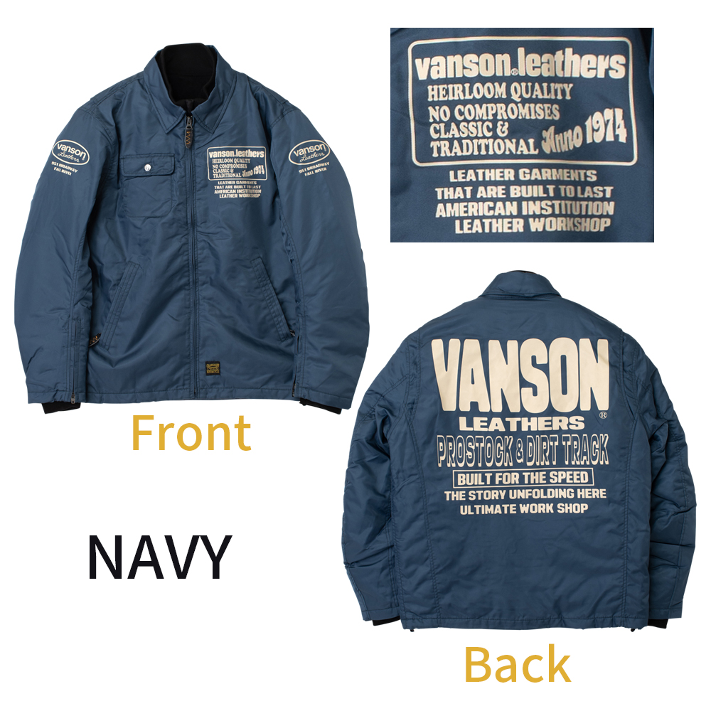 VANSON バイク用ジャケット（サイズ（S/M/L）：LL（XL））｜バイク