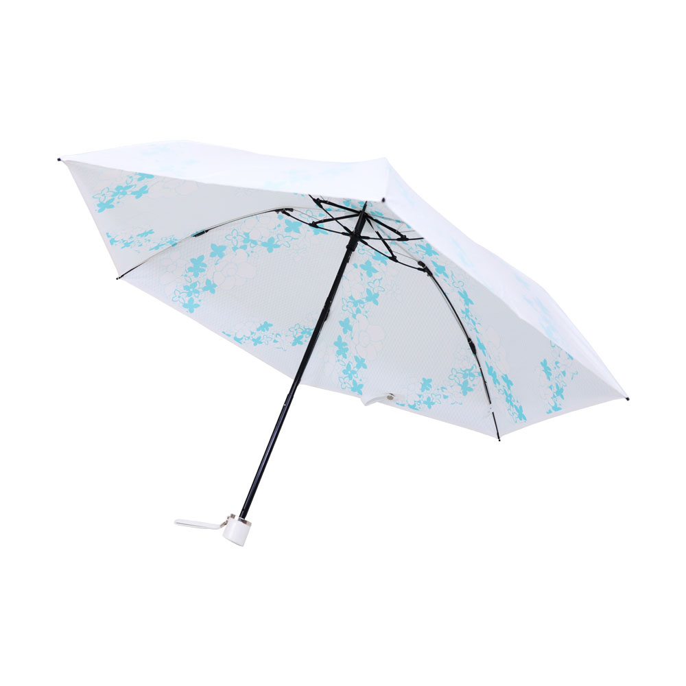 傘 レディース オシャレ 日傘 折りたたみ レディース 軽量 完全遮光 日本製 晴雨兼用 UVカット 日焼け対策 ギフト プレゼント | UVION | 04