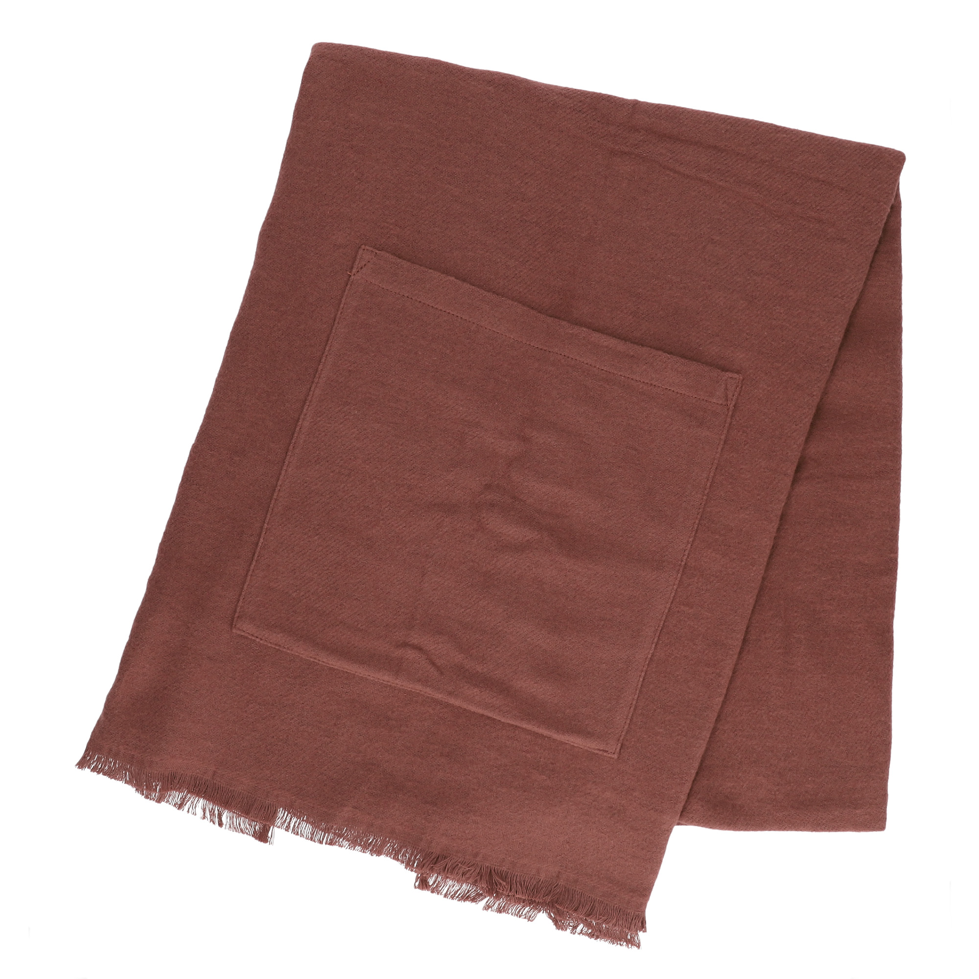 ストール 大判 レディース 厚手 無地 ポケット付 秋冬 軽い スマホ 防寒 CS |  | 01