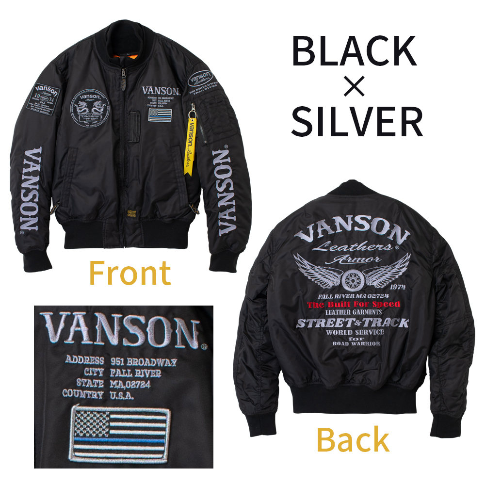 VANSON バイク用ジャケット（サイズ（S/M/L）：LL（XL））｜バイク