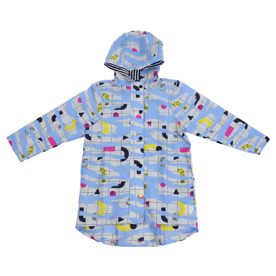 レインコート 子供 キッズレイン 120 130 140cm フード付 ランドセル対応 雨具 小学生 幼児 かわいい 入園 |  | 05