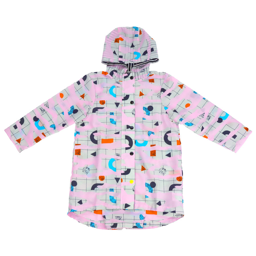 レインコート 子供 キッズレイン 120 130 140cm フード付 ランドセル対応 雨具 小学生 幼児 かわいい 入園 |  | 06