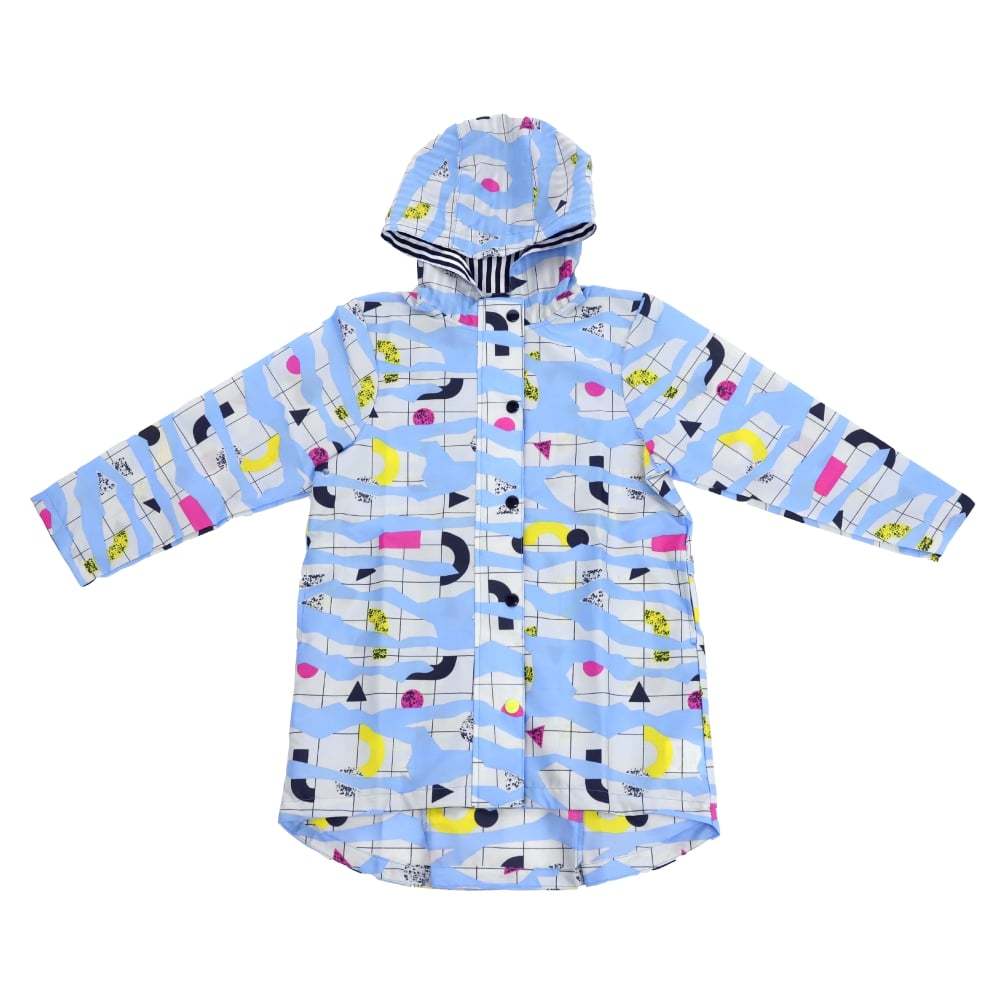 レインコート 子供 キッズレイン 雨具 レインウェア  120 130 140cm フード付 ランドセル対応  かわいい |  | 03