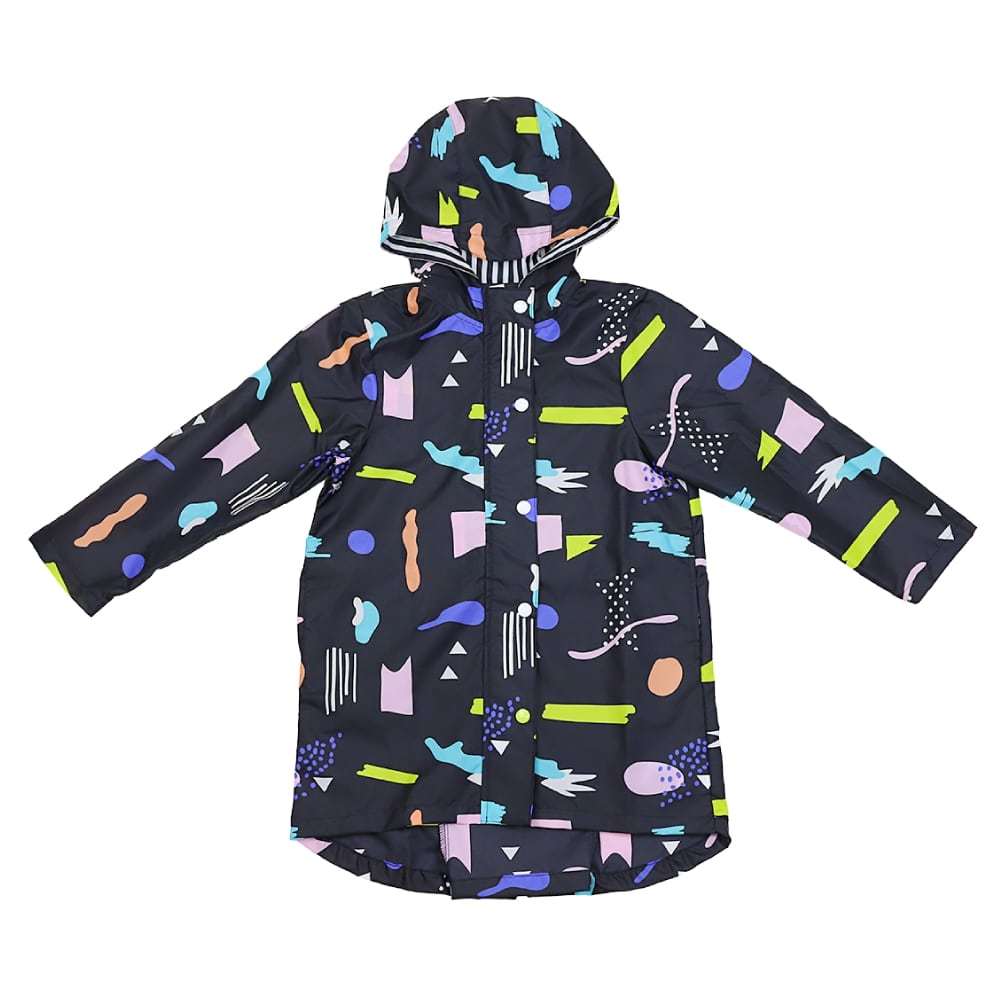 レインコート 子供 キッズレイン 雨具 レインウェア  120 130 140cm フード付 ランドセル対応  かわいい |  | 01