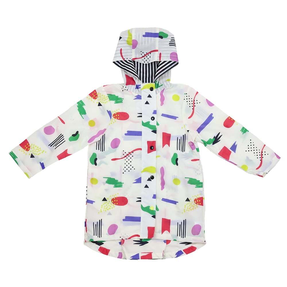 レインコート 子供 キッズレイン 雨具 レインウェア  120 130 140cm フード付 ランドセル対応  かわいい |  | 02