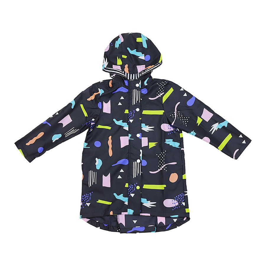 レインコート 子供 キッズレイン 120 130 140cm フード付 ランドセル対応 雨具 小学生 幼児 かわいい 入園 |  | 03