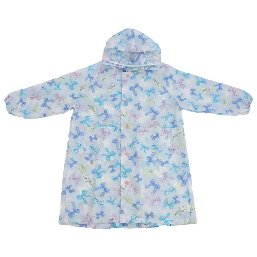 レインコート キッズ ランドセル 透明フード付き 女の子 子供用 キッズ 小学生 レインウェア  梅雨 雨具 カッパ かわいい |  | 01