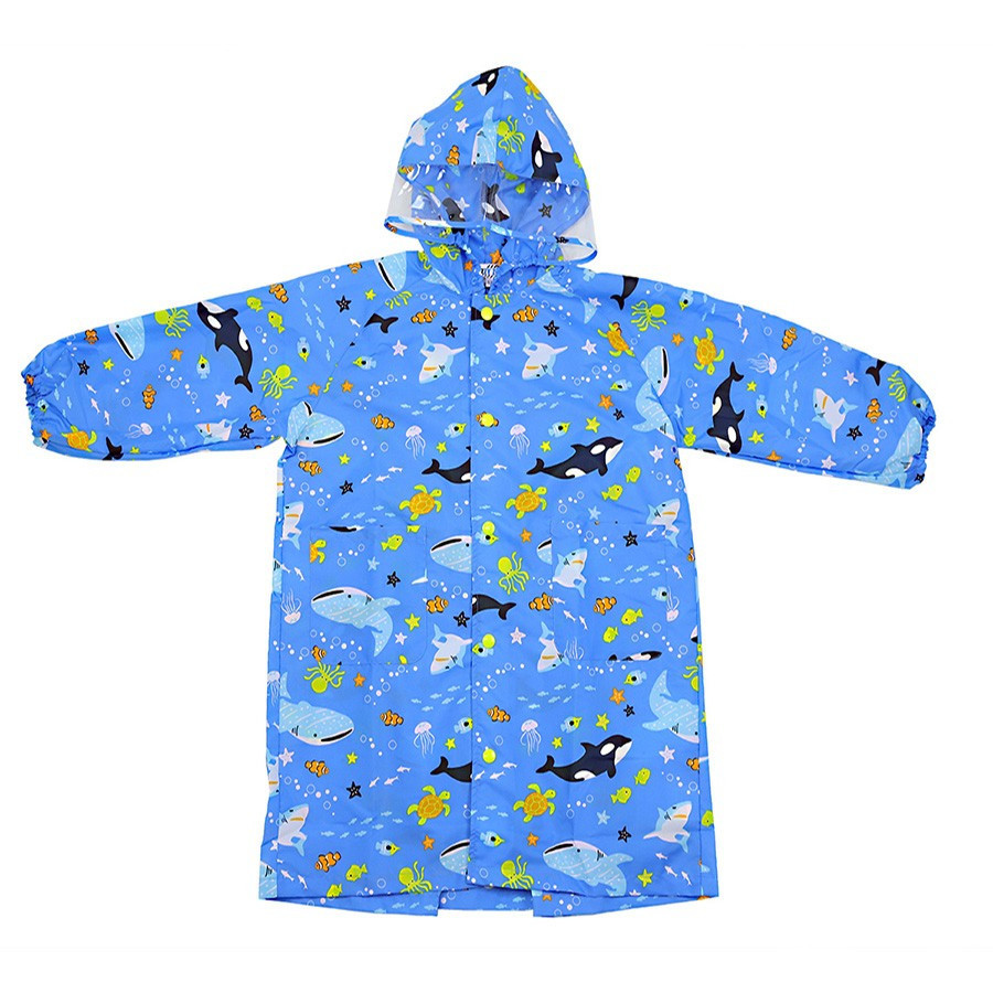レインコート キッズ ランドセル 透明フード付き 男の子 子供用 キッズ 小学生 レインウェア  梅雨 雨具 カッパ かわいい |  | 03