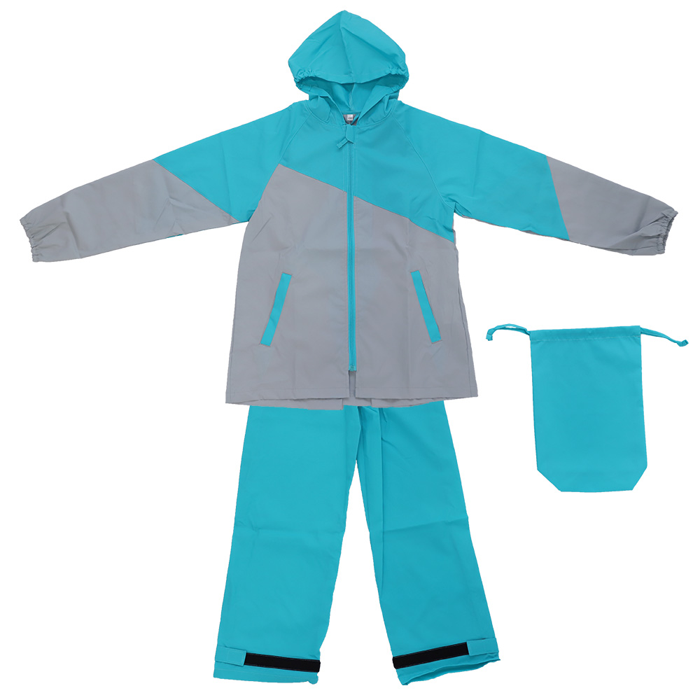レインコート キッズ ランドセル対応 子供 フード付 パンツ スーツ 雨具 |  | 03