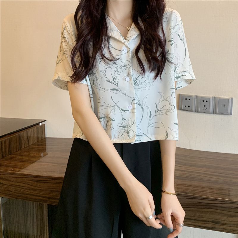 送料無料 アロハシャツ レディース ボタニカル リーフ リゾート アロハ かりゆしウェア シアーシャツ トップス 半袖 羽織り カラーシャツ 襟付き |  | 01