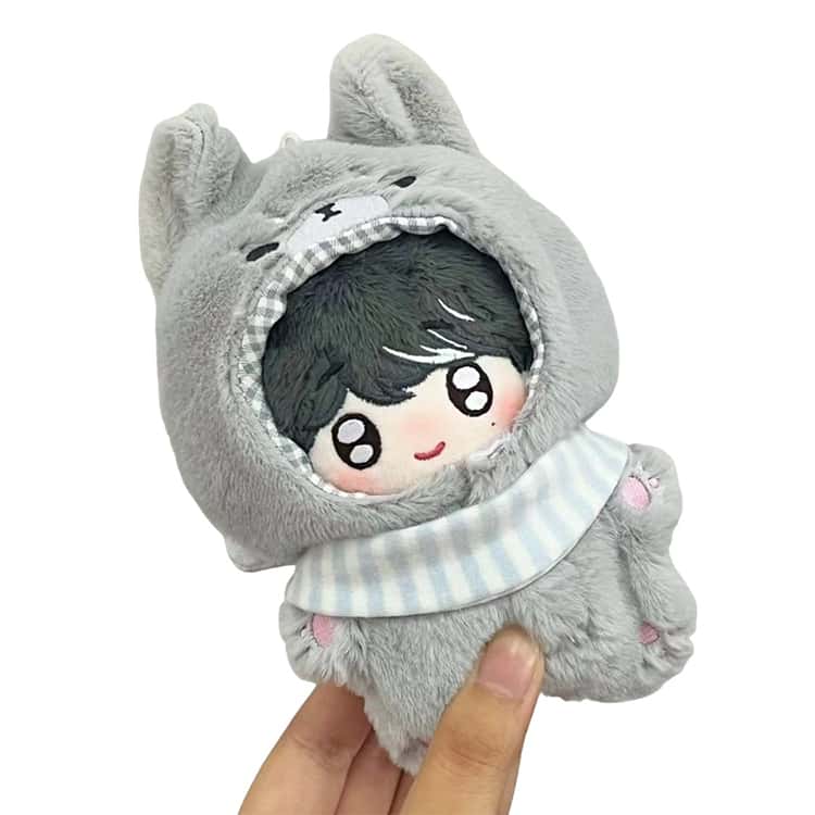 黒猫 ぬい服 ぬいぐるみ 10cm コスチューム どうぶつ ねこ 着ぐるみ