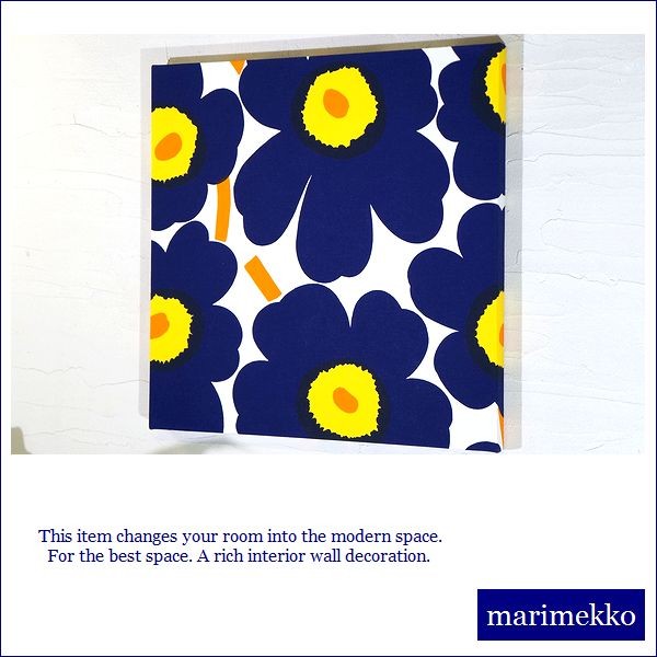 marimekko ファブリックパネル アートパネル PIENIUNIKKO 40