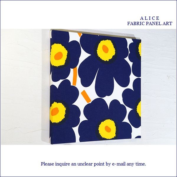 marimekko ファブリックパネル アートパネル PIENIUNIKKO 40