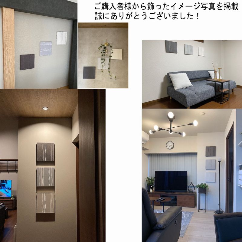 ファブリックパネル アリス SS HEAL ヒール 20×20cm 3カラーセット 