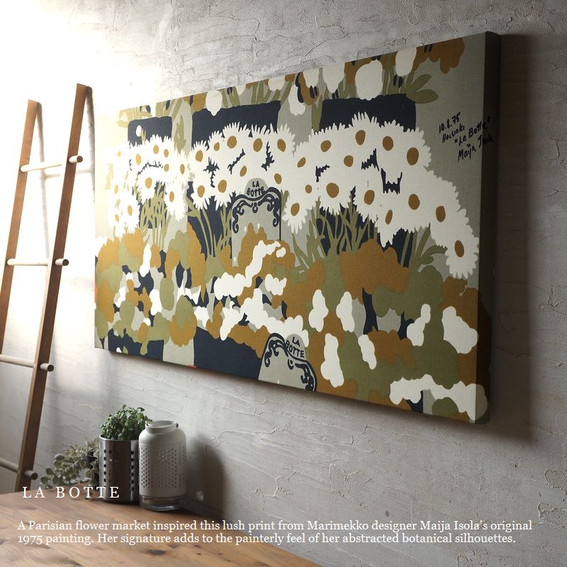 marimekko ファブリックパネル マリメッコ 北欧 LA BOTTE 130