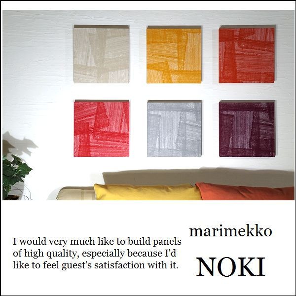 marimekko（マリメッコ） ファブリックパネル marimekko NOKI 30×30
