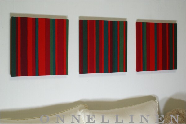 marimekko ファブリックパネル 玄関 北欧 Onnenllinen 30×30cm
