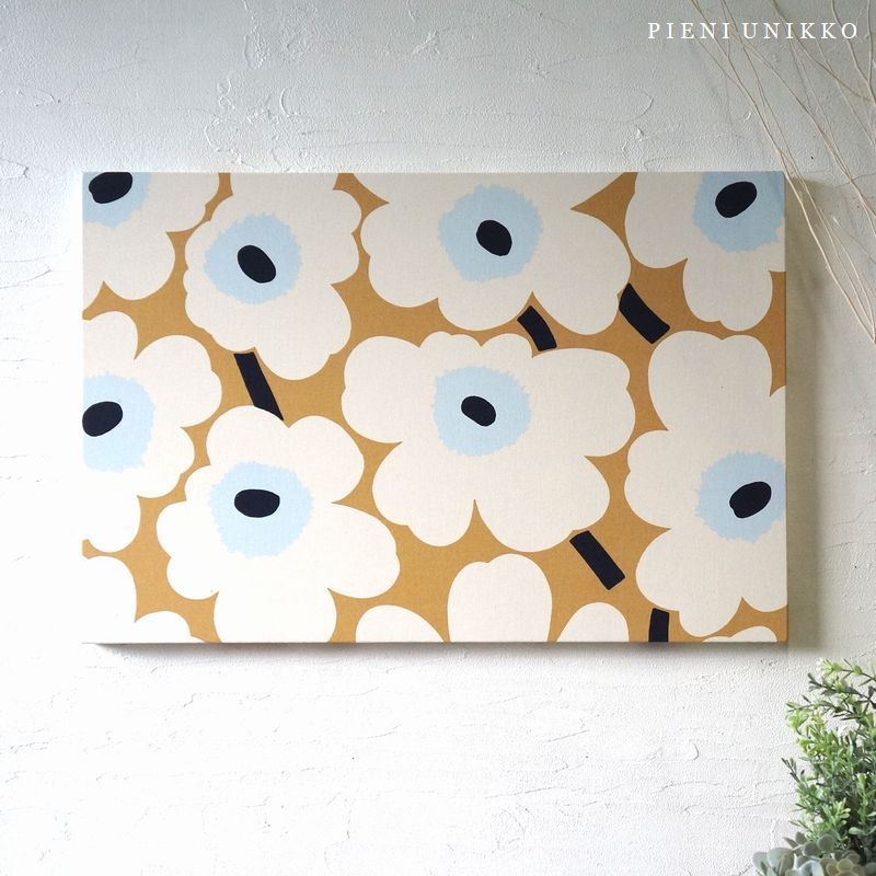 ファブリックパネル アリス マリメッコ marimekko pieniunikko ピエニウニッコ 60×40cm ボード アート パネル 廃番 北欧  完成品 取り付けフック付き賃貸OK :ym-punib:Alice ファブリックパネルショップ - 通販 - Yahoo!ショッピング