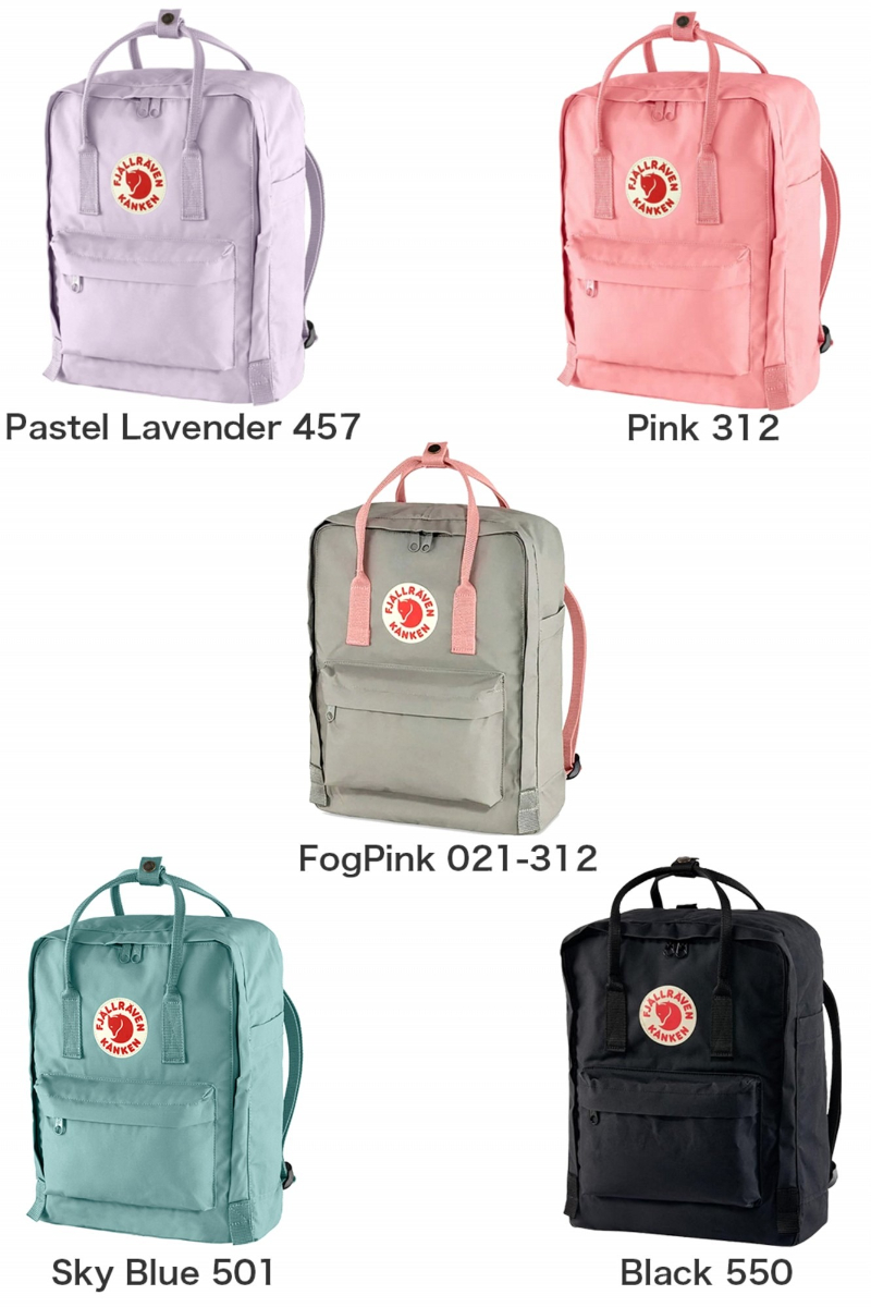 Fjallraven Kanken フェールラーベン カンケンリュック 16l サイズ