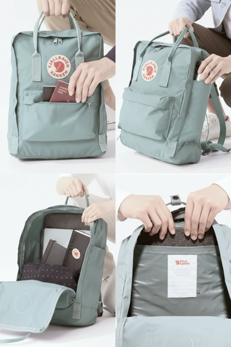 Fjallraven Kanken フェールラーベン カンケンリュック 16l サイズ