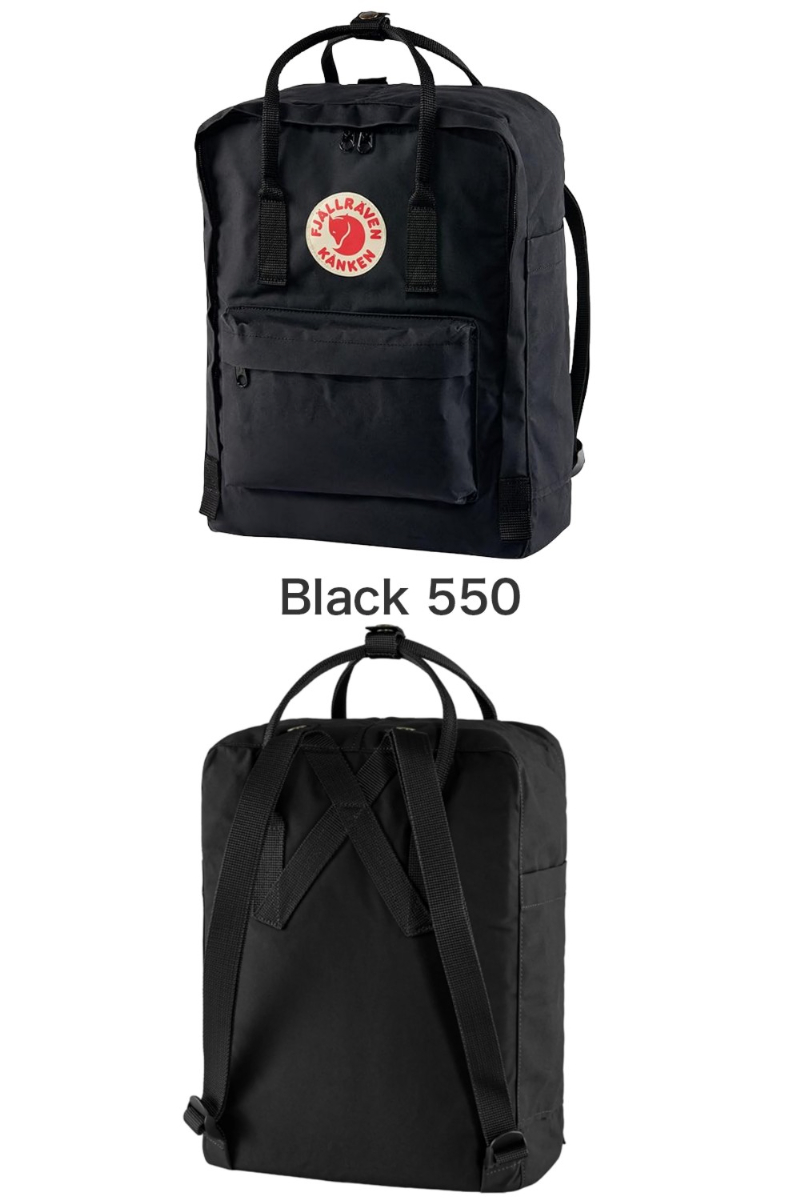 Fjallraven Kanken フェールラーベン カンケンリュック 16l サイズ