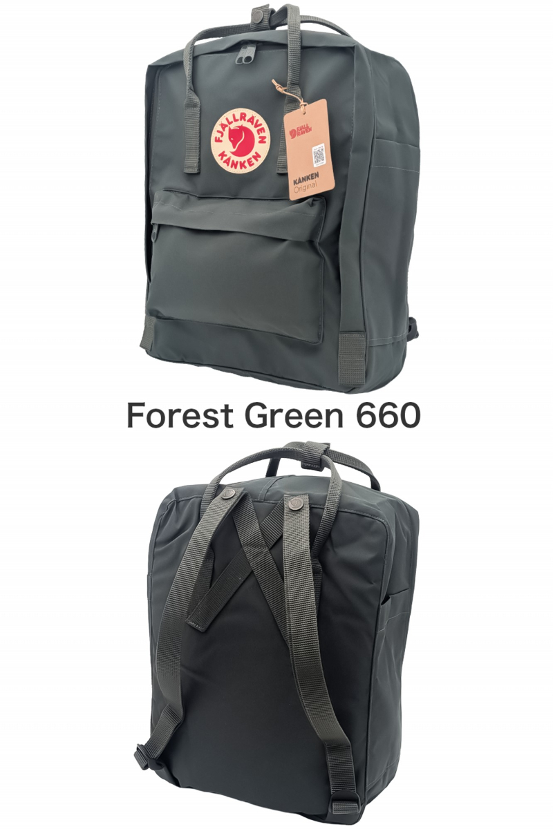 【正規品】美品・新品　フェールラーベン カンケン　リュック　カーキ Fjallraven Kanken フェールラーベン カンケンリュック 16l サイズ