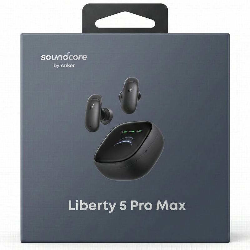 【美品】Anker Soundcore Liberty 5 ミッドナイトブラック Anker Soundcore Liberty 5 Pro Max D1204N11 18か月保証 アンカー