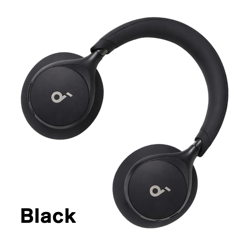 アンカー サウンドコア スペースワン ワイヤレス ヘッドホン ブラック 黒 Soundcore（Anker） 【18ヶ月保証 即納在庫】 Anker Soundcore Space