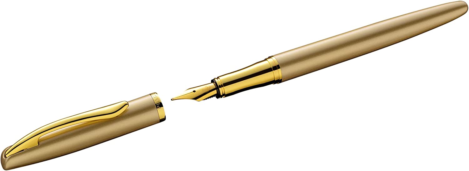 PELIKAN ペリカン PHARO ALFA ファーロアルファ 666 Amazon | ペリカン 万年筆 F 細字 シャンパン ペリカーノ アップ