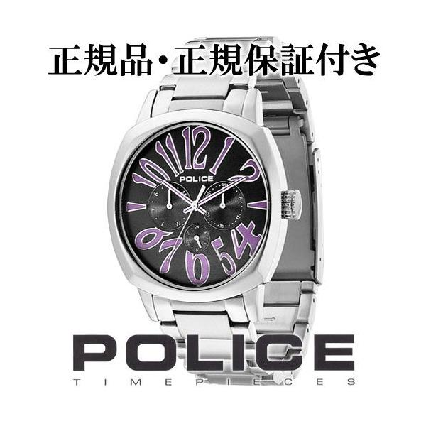 POLICE 腕時計 メンズ ブランド ポリス トリノ ブラック マルチファンクション メンズ腕時計 POLICE