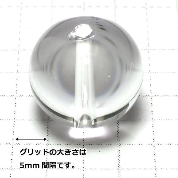 天然石ビーズ 水晶 16mm 丸玉 2玉セット パワーストーン 天然石ビーズ 水晶 粒売り｜alize｜03